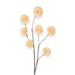 Pom Pom kunsttak creme beige - 98cm