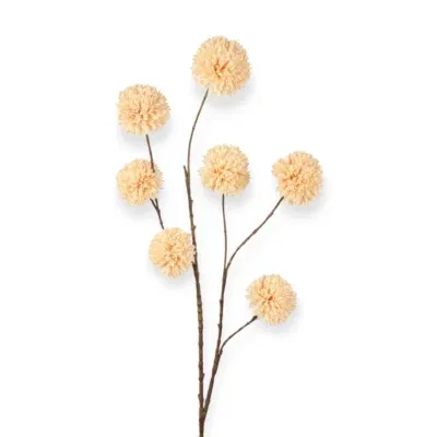 Pom Pom kunsttak creme beige - 98cm