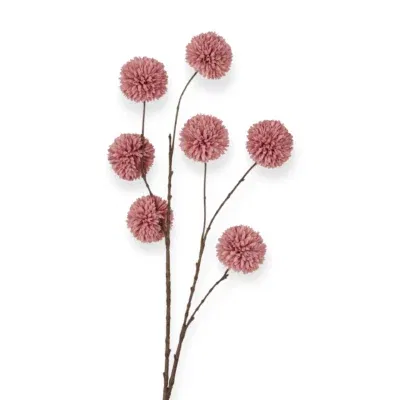 Pom Pom kunsttak mauve oud roze - 98cm