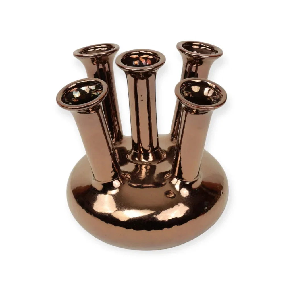 Toetervaas brons 23.5 x 25.5 cm