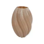 Vaas 3D Thom Silky Beige Glas - 27CM