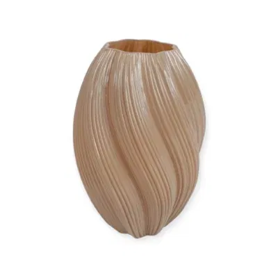 Vaas 3D Thom Silky Beige Glas - 27CM