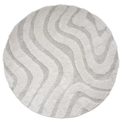 Vloerkleed Isa Cream 260 - Rond ø160 cm