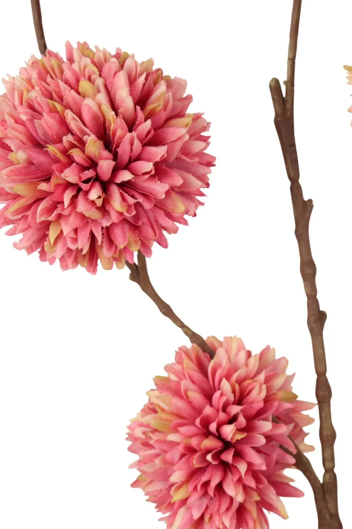 pom pom silk tak roze pink