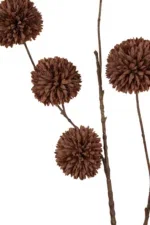 silk pom pom takken bruin