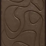 3D wanddecoratie 50x70cm bruin 2