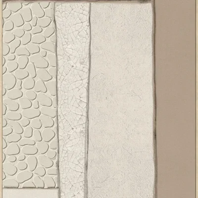 3D wanddecoratie 70x100cm 'Gewoven vlakken 2'
