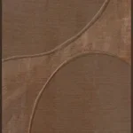 3D wanddecoratie 70x100cm bruin 3