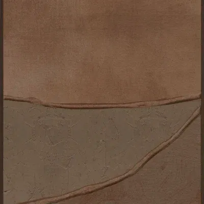 3D wanddecoratie 70x100cm bruin 4