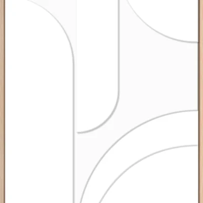 3D wanddecoratie 70x100cm wit 1