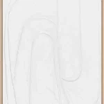 3D wanddecoratie 70x100cm wit 4