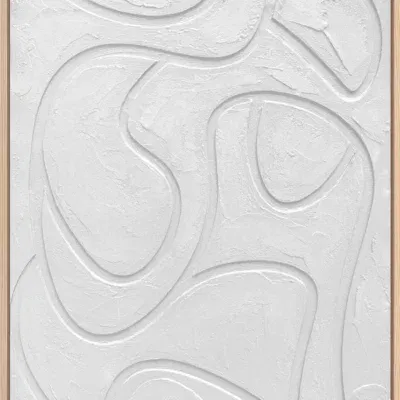 3D wanddecoratie Japandi 50x70cm wit 5