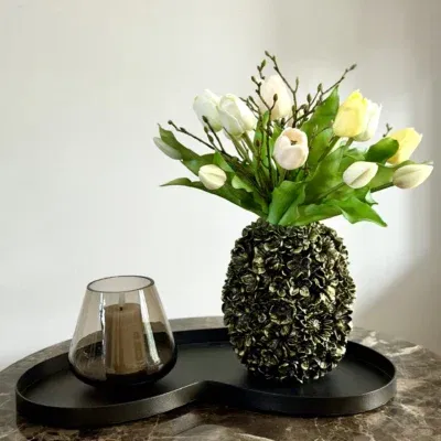 Salon tafel decoratie set chique brons