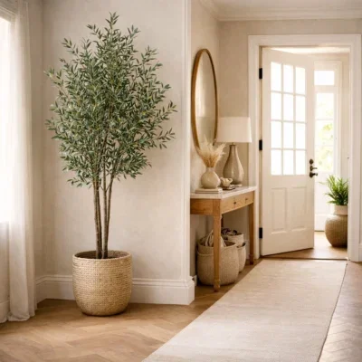 kunst Olijfboom net echt