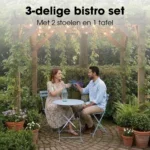 Tuin bistroset Laurence Lichtblauw - Afbeelding 8