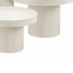 Bijzettafel Lux Gebroken wit - Afbeelding 5