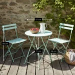 Tuin bistroset Laurence Lichtgroen
