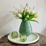 Complete salon tafel decoratie set Chique groen