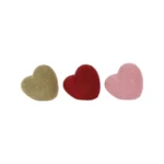 Glitter Hart Beeld - Goud Rood Roze