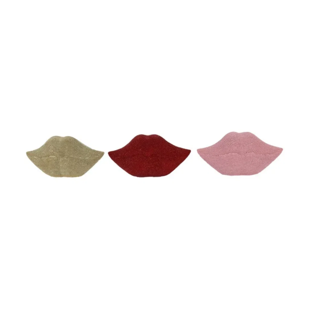 Glitter lip Beeld - Goud Rood Roze