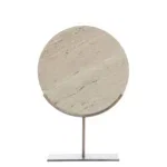 Ornament op voet 35x10x51,5 cm MORENO zand travertin - Light & Living