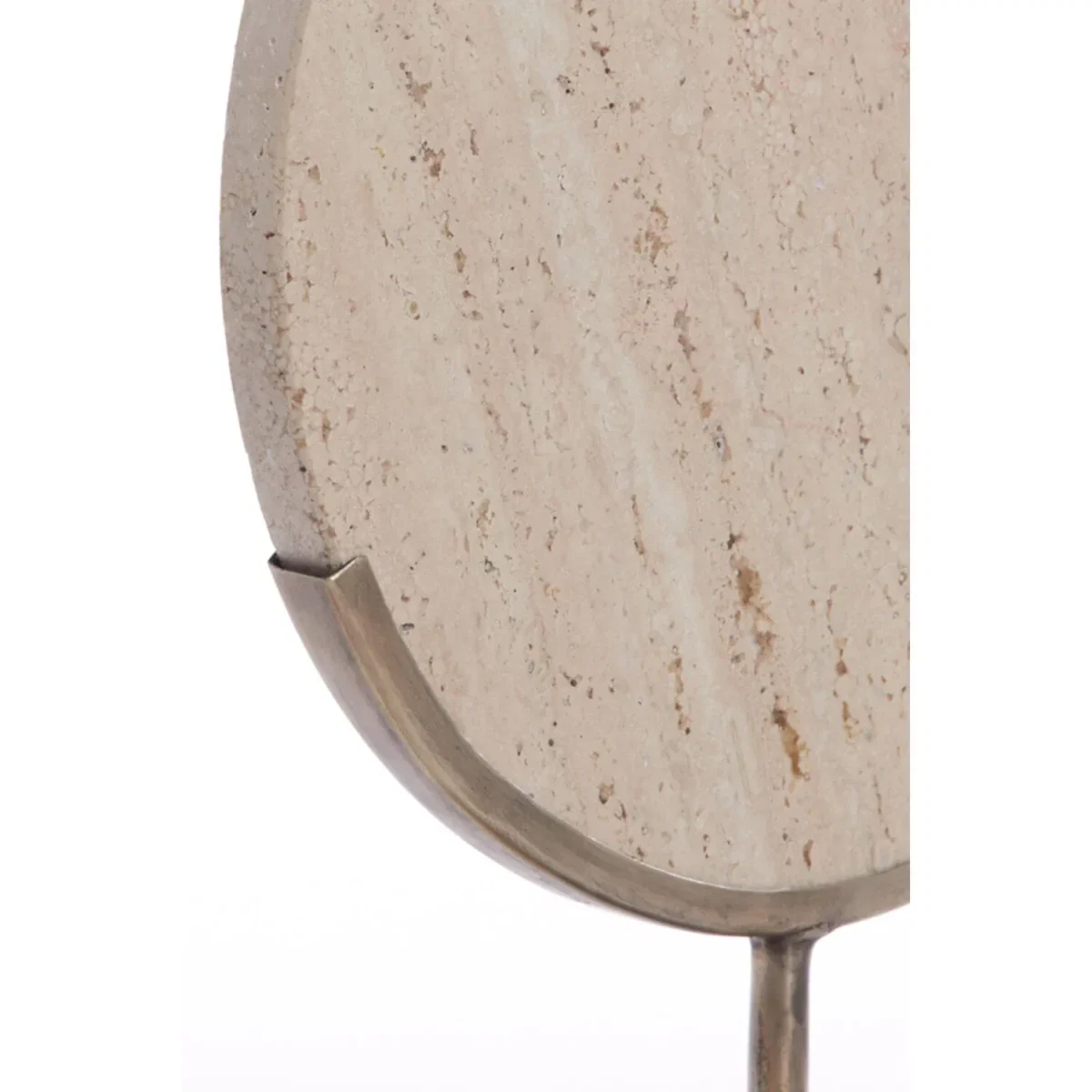 Travertin ornamen op voet light & Living