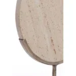 Travertin ornamen op voet light & Living