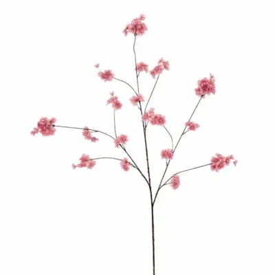 Zijden bloesemtak prunus malaga spray fuchsia 126 cm