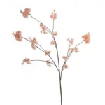 Zijden bloesemtak prunus malaga spray licht roze 126 cm