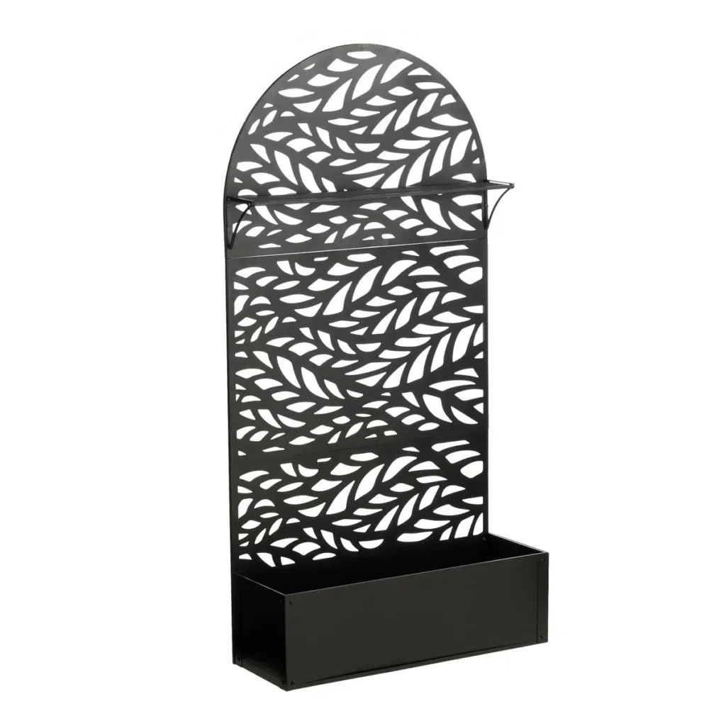 Sapri plantenbak zwart – 180 cm | Mica Decorations