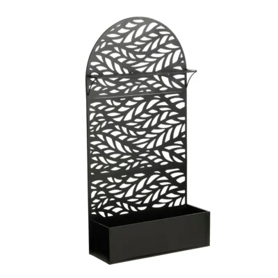 Sapri plantenbak zwart – 180 cm | Mica Decorations