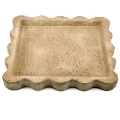 Dienblad Ardewerk Rusch - Travertin Beige