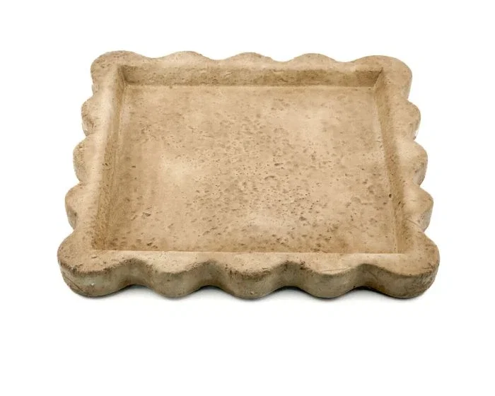 Dienblad Ardewerk Rusch - Travertin Beige