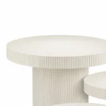 Bijzettafel Lux Gebroken wit - Afbeelding 4