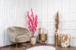 150 cm kunst bloesem roze