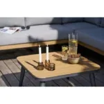 Tuin Comillas Hoeklounge set - incl. kussens antracietgrijs - Afbeelding 4