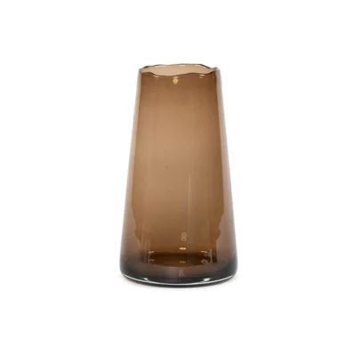 Conical vaas mokka organic rim 20x35cm