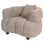 Fauteuil Rocco Bruin - Afbeelding 2