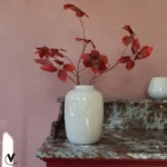Vaas Artic XS ivory Ø17 x H24 cm | Vase the World - Afbeelding 2