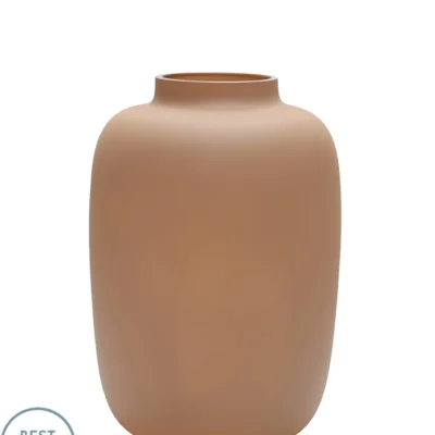 Vaas Artic XS matte sand Ø17 x H24 cm