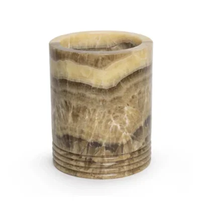 Windlicht Sandal onyx XL Ø17x21cm. (1)