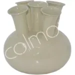 Toetervaas beige sand  DYANA Ø 23x23cm