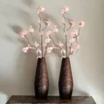 Vensterbank decoratie of side table set brons