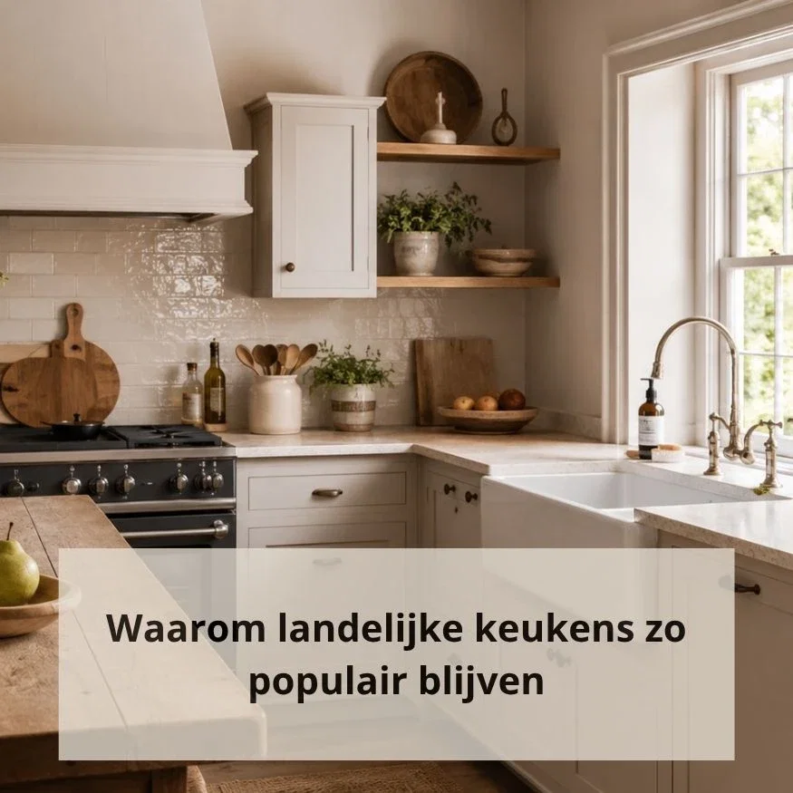 Waarom landelijke keukens zo populair blijven
