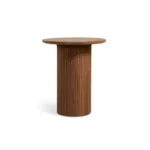Bijzettafel Nora - Ø40cm Walnoot
