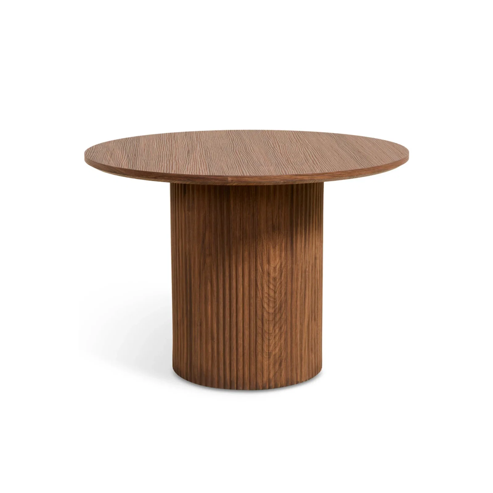 1-18.webp Bijzettafel Nora - Ø60cm Walnoot - Afbeelding 1