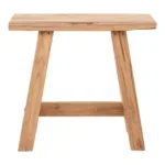 Barcelona Bench - Bench, teak, natural 50x25x45 cm - Afbeelding 2