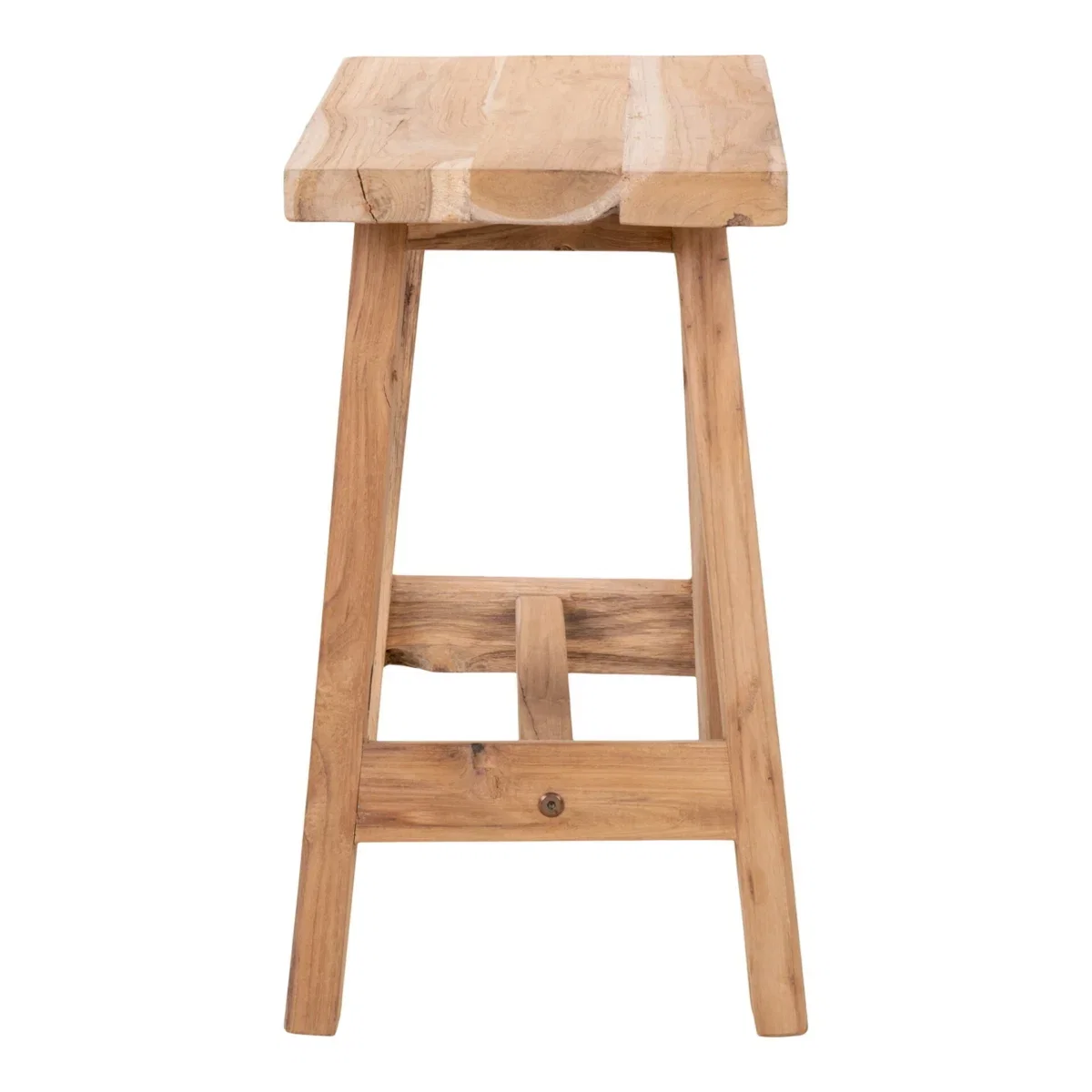 Barcelona Bench - Bench, teak, natural 50x25x45 cm - Afbeelding 3