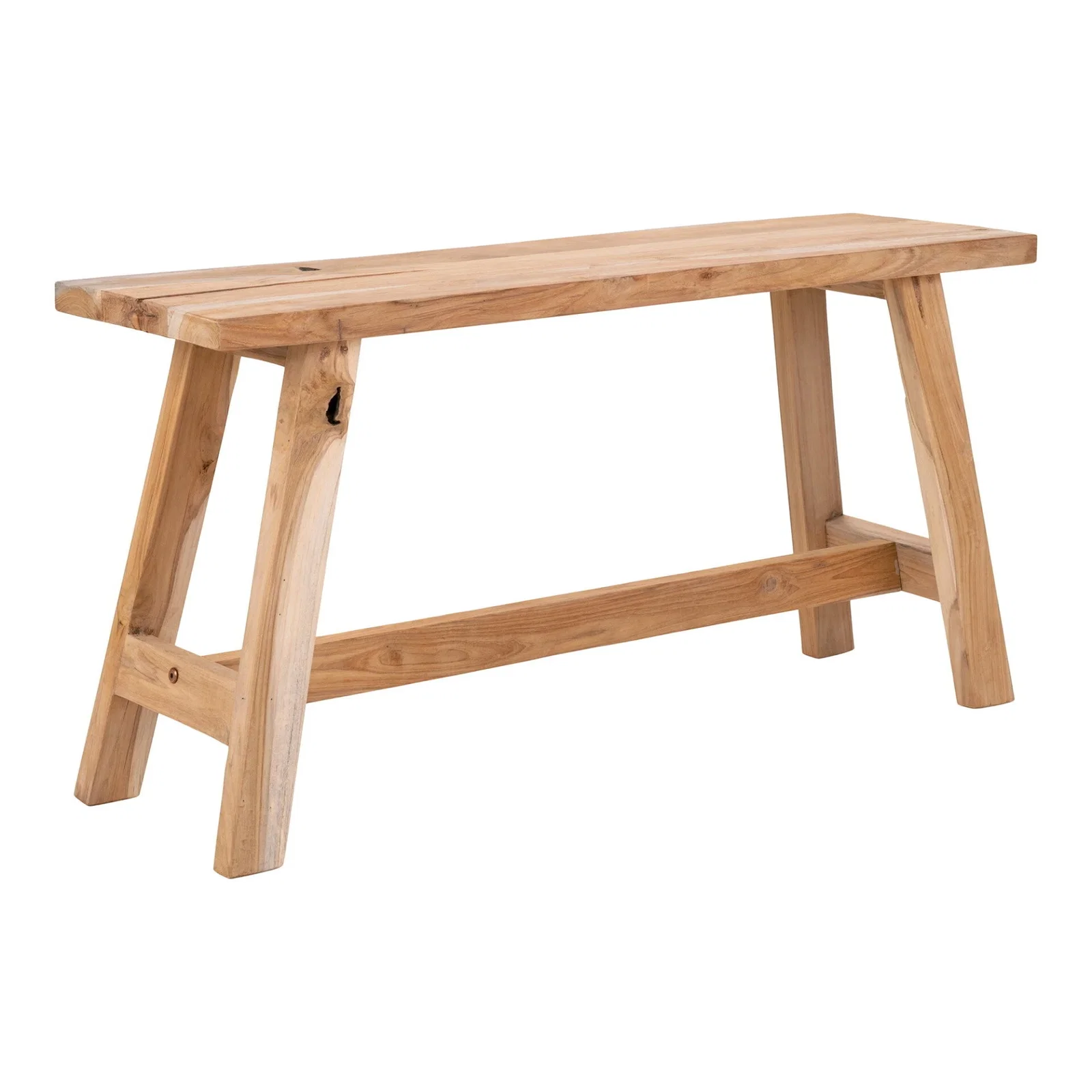 1401011-0.webp Barcelona Bench - Bench, teak, natural 90x25x45 cm - Afbeelding 1