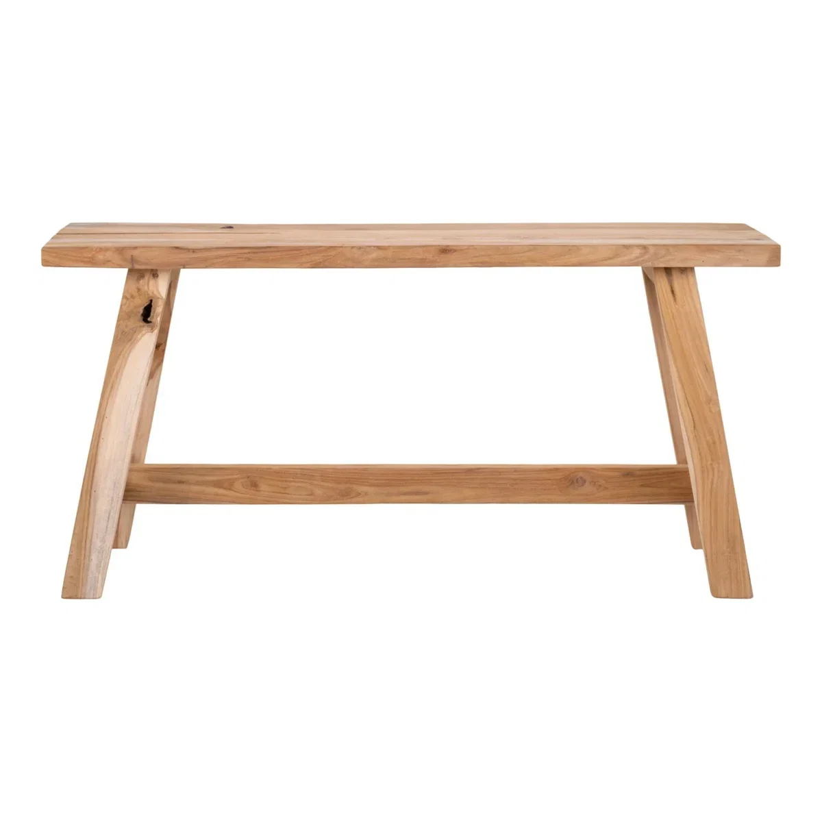 Barcelona Bench - Bench, teak, natural 90x25x45 cm - Afbeelding 2